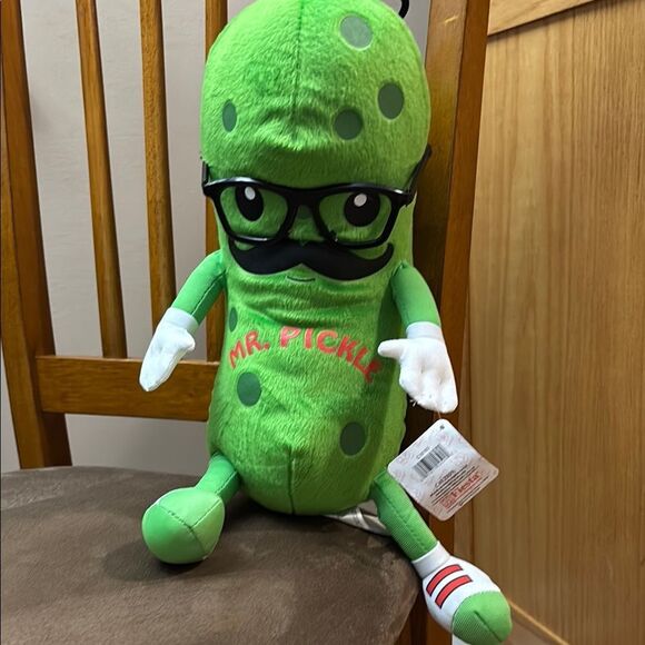 Mr. Pickle Green Plush Toy - Picture 1 of 3